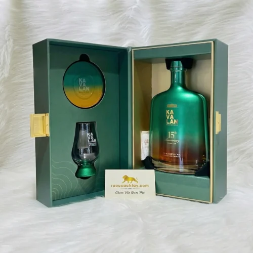 Cửa Hàng Rượu Chivas, 12 Chivas 18, Chivas 21 Xách Tay Uy Tín Tại TP.HCM 30 Kavalan 15th Anniversary Ex-Bourbon Cask Single Malt Whisky (1)