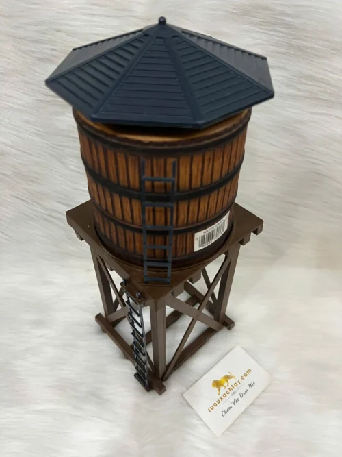 Kentucky Straight Bourbon Whiskey Jim Beam Water Tower Decanter (2)