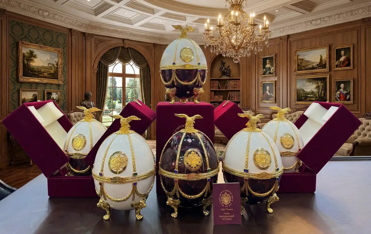 Lagoda - Imperial Collection Faberge Egg (7)