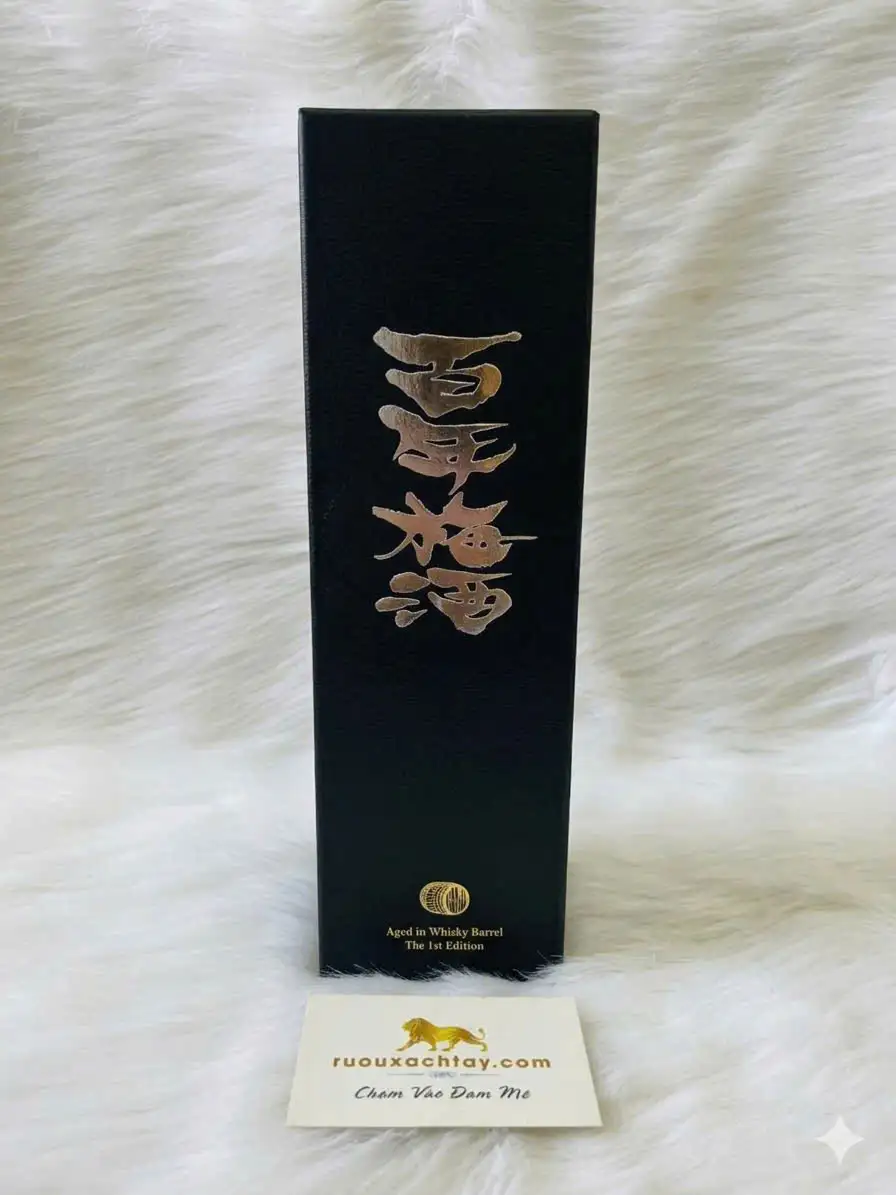 Meiri Shurui Hyakunen Umeshu - Aged in Whisky Barrel The 1st Edition 2 Meiri Shurui Hyakunen Umeshu - Aged in Whisky Barrel (2)