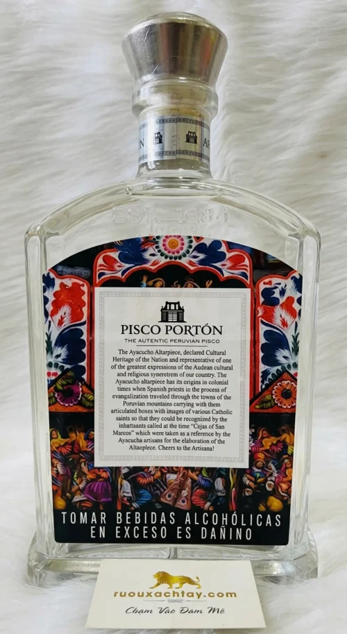 Pisco Porton Aciolado - Christmas Limited Edition Design 2023 (3)