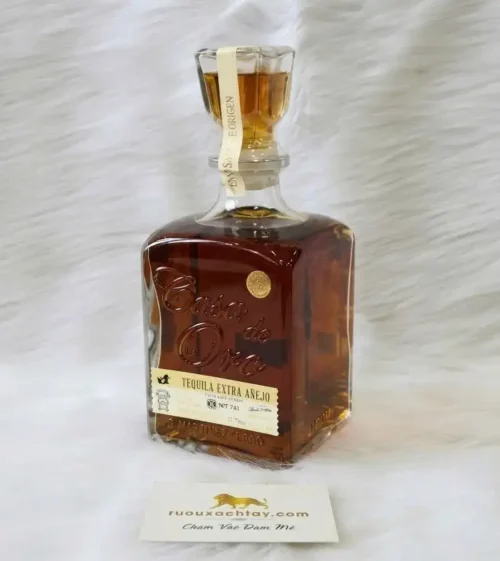 Tequila Cava De Oro Extra Anejo 100% Agave Azul (1)