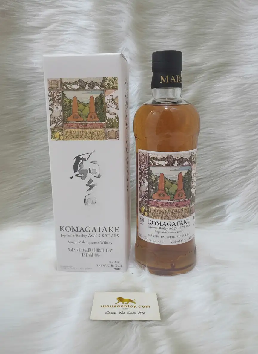 Whisky Nhật Bản Mars Komagatake Japanese Barley 8 Years 1 Whisky Nhật Bản Mars Komagatake Japanese Barley 8 Years (3)
