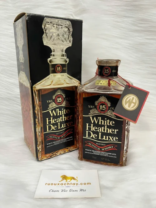 White Heather De Luxe 15 Year Old Blended Scotch Whisky (2)