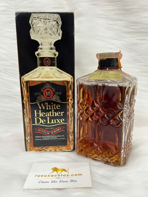 White Heather De Luxe 15 Year Old Blended Scotch Whisky (3)