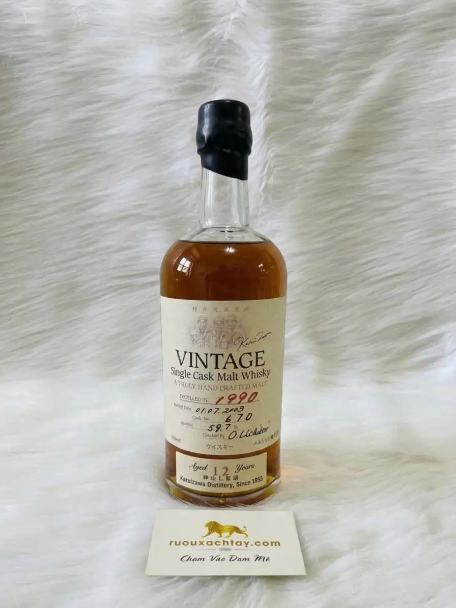 1990 Karuizawa Vintage Single Cask Malt Whisky 12yo 1 1990 Karuizawa Vintage Single Cask Malt Whisky 12yo (5)
