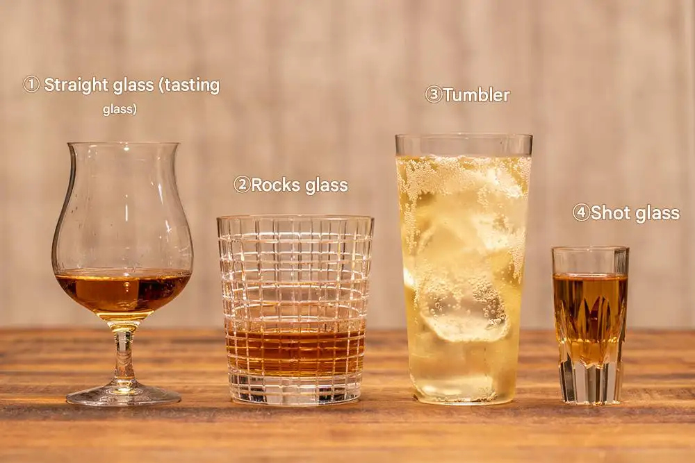 4 loại ly uống whisky chính