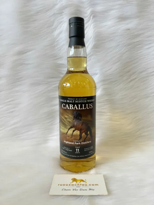 Caballus Single Malt Scotch Whisky - Highland Park 11 Year Old (2)