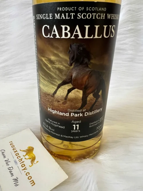 Caballus Single Malt Scotch Whisky - Highland Park 11 Year Old (3)