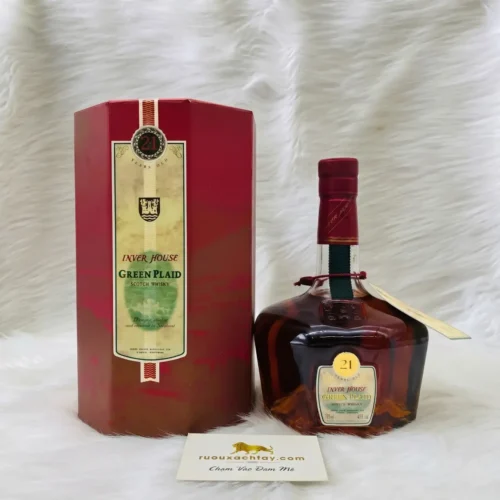 Inver House 21 Year Old Green Plaid Blended Whisky 70cl (1)
