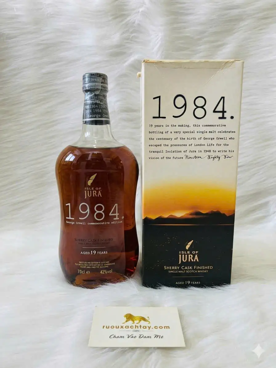 Isle of Jura 1984 George Orwell Commemorative Edition 1 Isle of Jura 1984 George Orwell Commemorative Edition (1)