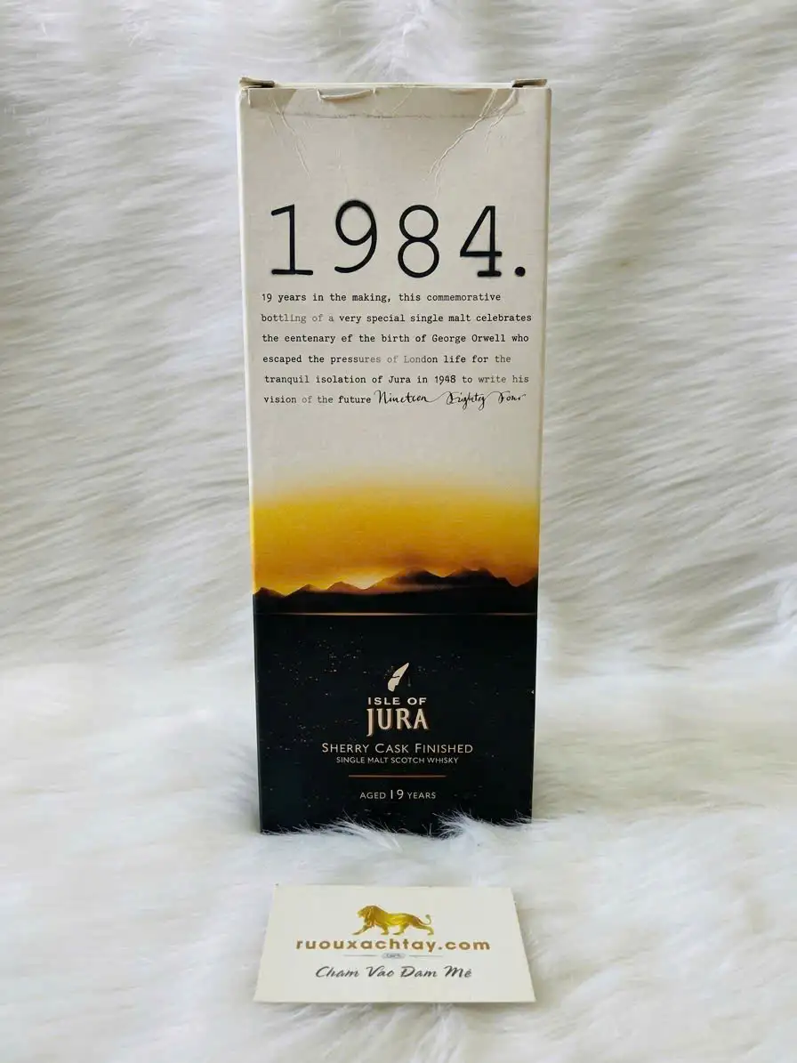 Isle of Jura 1984 George Orwell Commemorative Edition 2 Isle of Jura 1984 George Orwell Commemorative Edition (2)