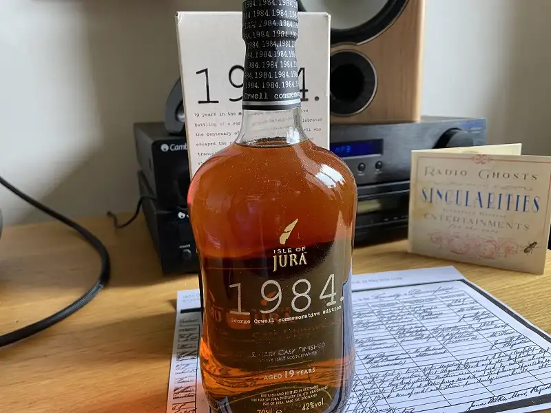 Isle of Jura 1984 George Orwell Commemorative Edition 6 Isle of Jura 1984 George Orwell Commemorative Edition