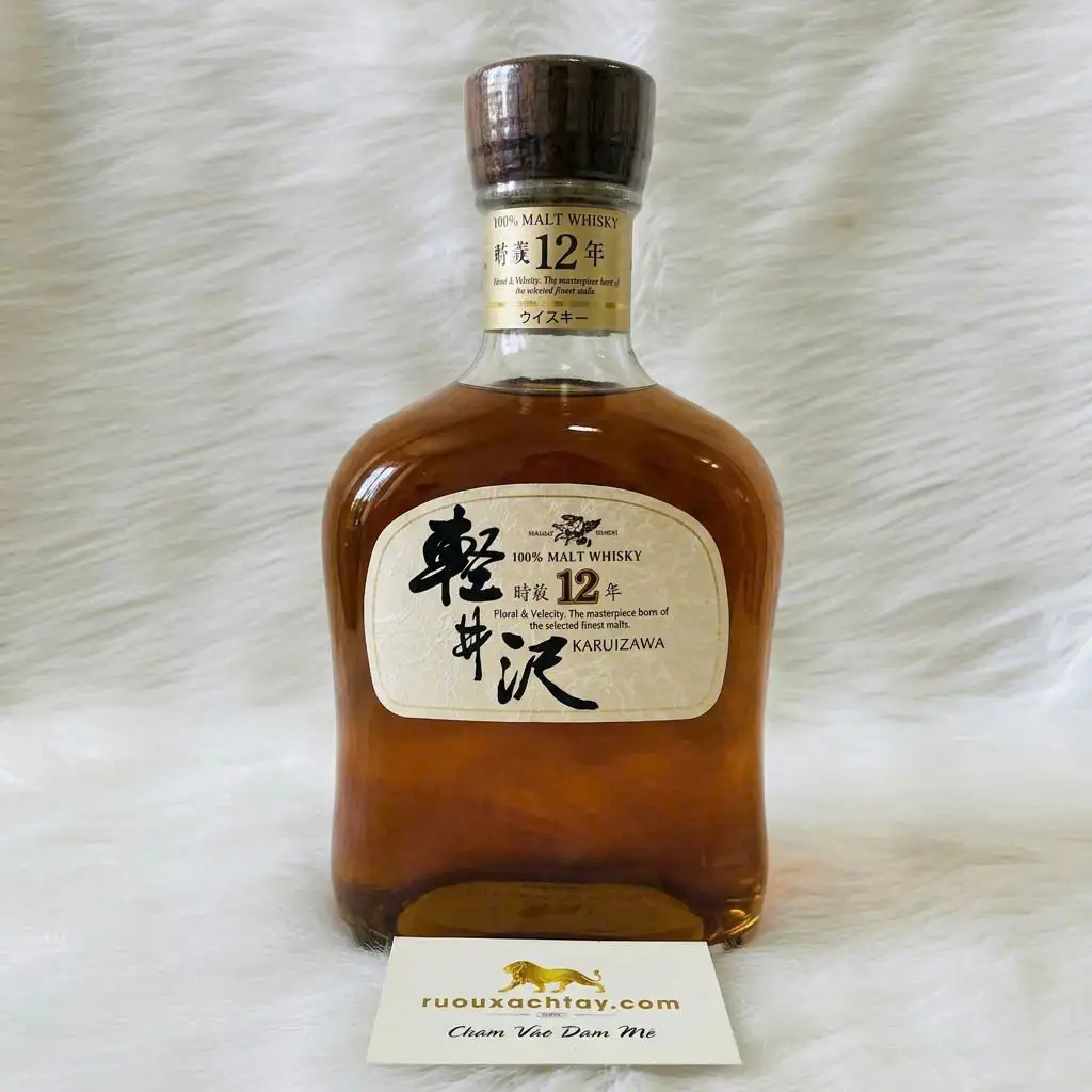Karuizawa 100% Malt Whisky 12yo - Nhãn Tròn 1 Karuizawa 100% Malt Whisky 12yo (1)