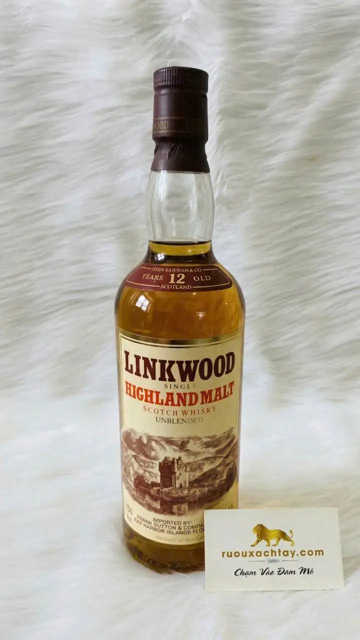 Linkwood 12 Year Old - 1980s 75cl Whisky 1 Linkwood 12 Year Old - 1980s 75cl Whisky (1)