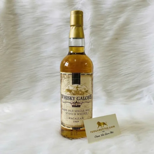 Rượu Mini Trống Jazz Xanh 43 Macallan 1989 Whisky Galore (1)