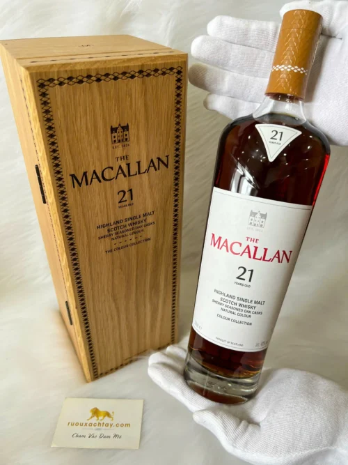 Suntory Whisky Kakubin 47 Macallan 21 YO Sherry Seasoned Oak Casks - Colour Collection (1)