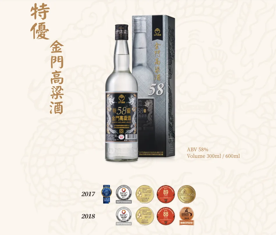 Rượu Cao Lương 58 Độ Hắc Kim Long