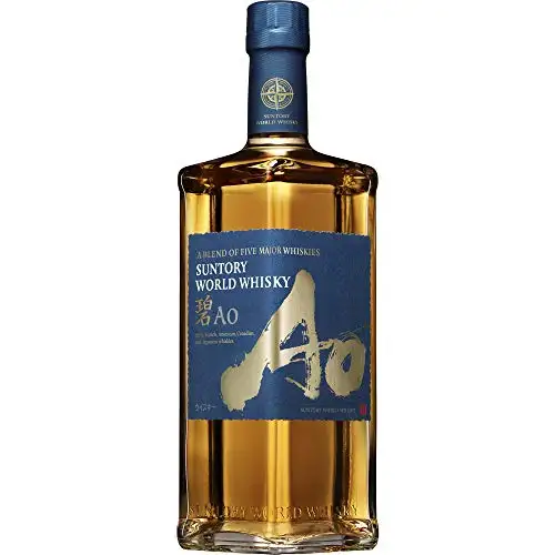Rượu whisky Suntory World (Ao)