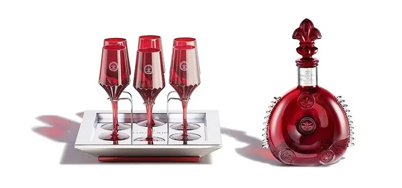 Remy Martin Louis XIII Cognac Ultra Rare Red 19 louisxiii-nxiii-decanter-tray-glasses