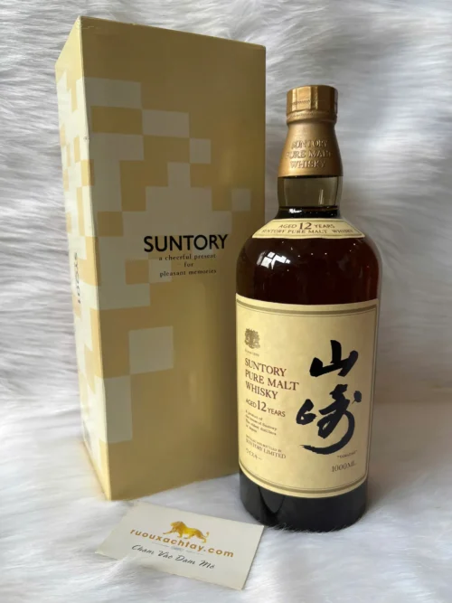 1989 Yamazaki 12 Year Pure Malt Lion Crest Circa 1000ml (Carton Box) 6 1989 Yamazaki 12 Year Pure Malt Lion Crest Circa 1000ml (Carton Box) (3)