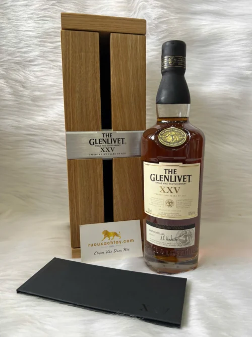 Glenlivet Single Malt Scotch Whisky 25yo (3)