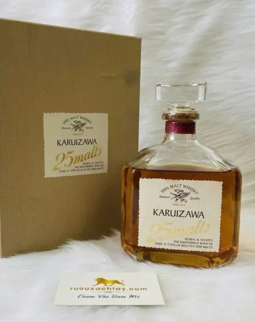 Cửa Hàng Rượu Chivas, 12 Chivas 18, Chivas 21 Xách Tay Uy Tín Tại TP.HCM 34 Karuizawa 25 Malts Rare Old Japanese Malt Whisky (1)