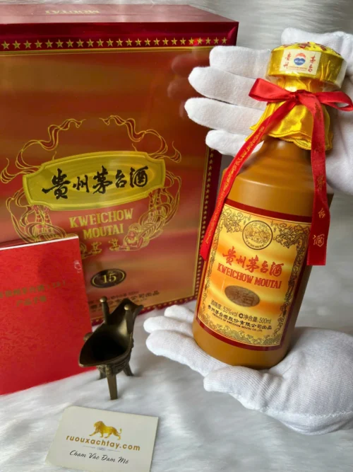 Rượu Mao Đài Quý Châu 15 Năm Tuổi (Kweichow Moutai 15 Year Old) 2025 (1)