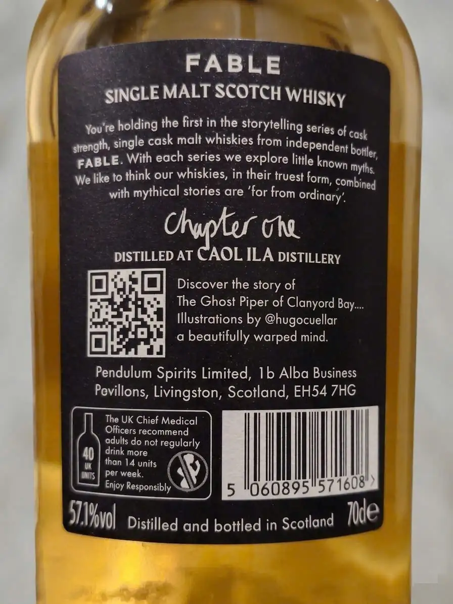 Fable Chapter One: Clanyard - Caol Ila 8yo 4 Fable Chapter One: Clanyard - Caol Ila 8yo (3)