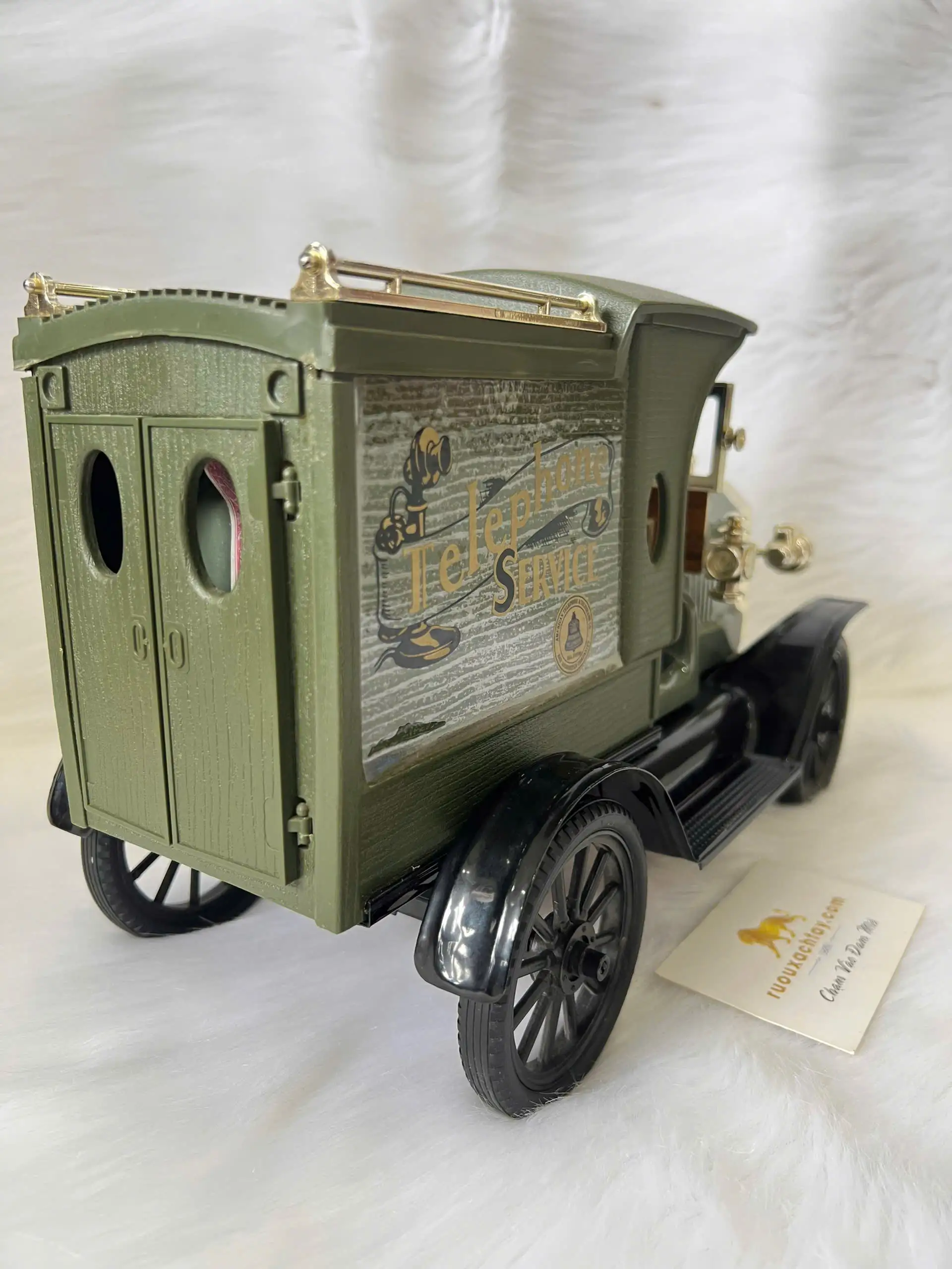 ASI Coffee Liqueur - Ford Model T Telephone Truck Decanter 3 ASI Coffee Liqueur - Ford Model T Telephone Truck Decanter (3)