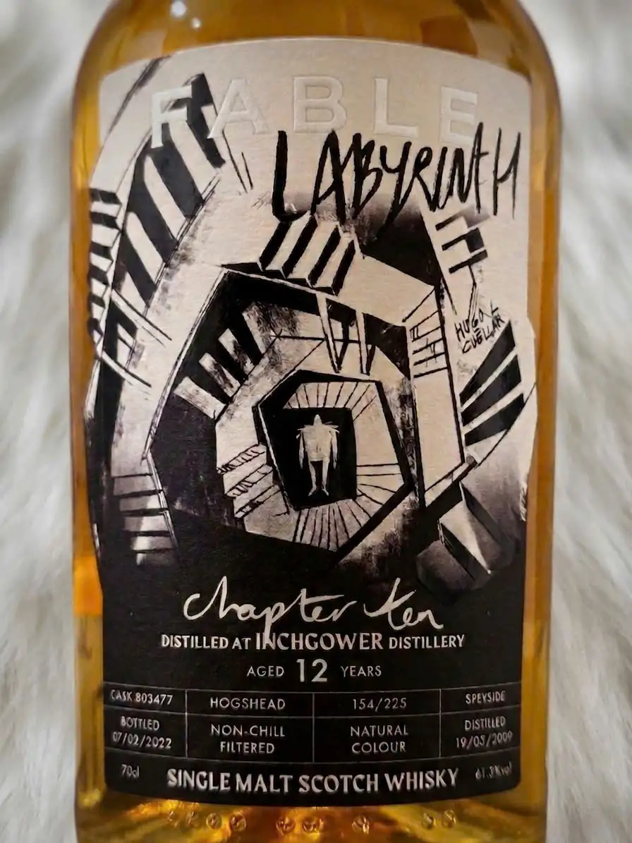 Fable Chapter Ten: Labyrinth - Inchgower 12yo 3 Fable Chapter Ten Labyrinth - Inchgower 12yo (3)