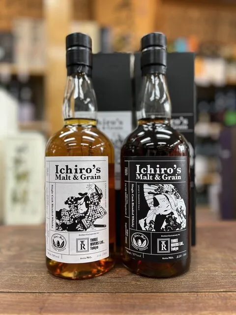Ichiro's Malt & Grain Single Cask Blended Whisky Chichibu - Three Rivers 2 Ichiro's Malt & Grain Single Cask Blended Whisky