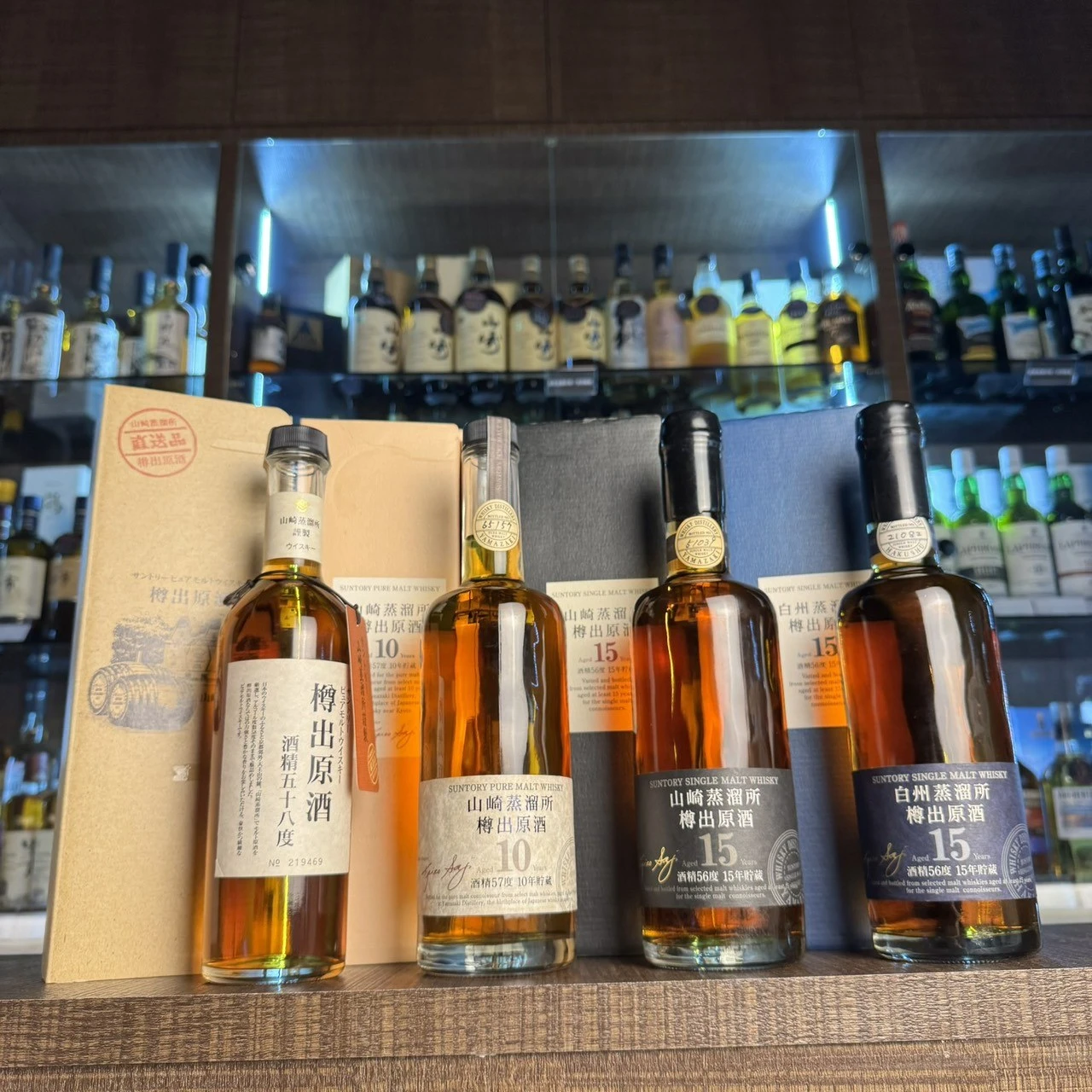 Suntory Pure Malt Whisky Hakushu Distillery 10 Year Old Tarudashi Genshu 3 tarudashi-collection-group