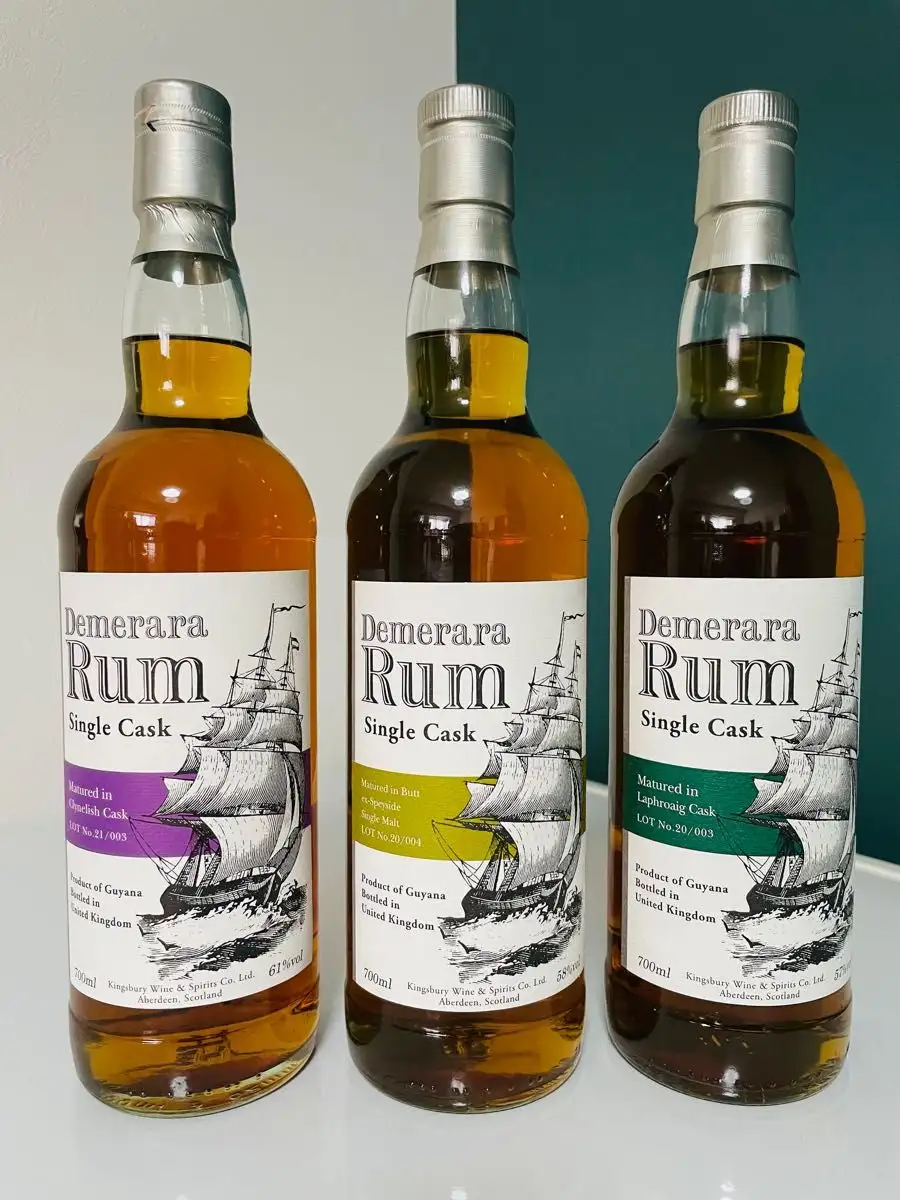 Demerara Rum Matured in Clynelish Cask 2 Demerara Rum Matured in Clynelish Cask - 1