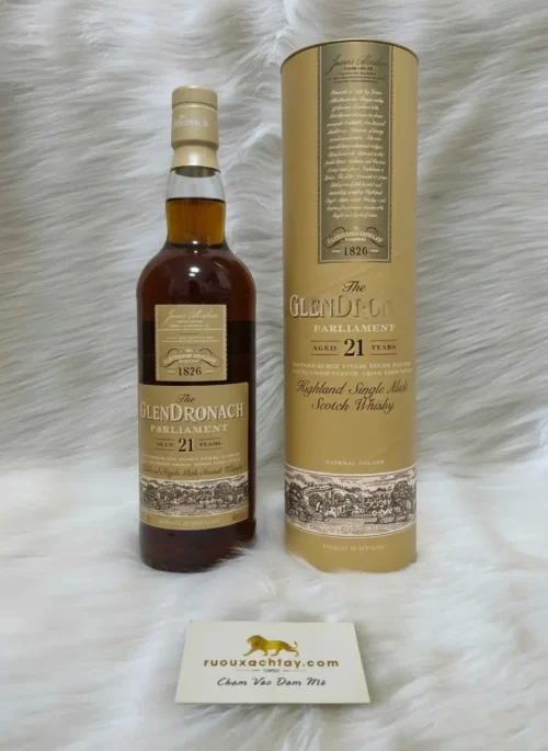 Single Malt Scotch Whisky GlenDronach 21 Years Old Parliament