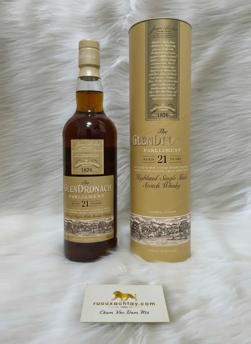 Single Malt Scotch Whisky GlenDronach 21 Years Old Parliament (2022 Release) 1 Single Malt Scotch Whisky GlenDronach 21 Years Old Parliament