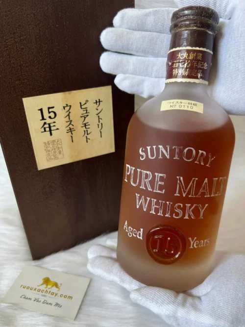 Cửa Hàng Rượu Chivas, 12 Chivas 18, Chivas 21 Xách Tay Uy Tín Tại TP.HCM 30 Suntory Pure Malt Whisky 15 Years - Daimaru 270th Anniversary (1)