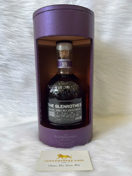 The Glenrothes 18 Year Old Single Malt Scotch Whisky 7 The Glenrothes 18 Year Old Single Malt Scotch Whisky (3)