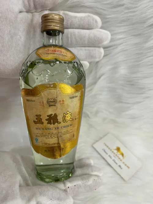 Davinci Crytal Cut Whisky Decanter 4 Wu Lang Ye Chiew 52% - Chai Củ Cải 2008 (1)